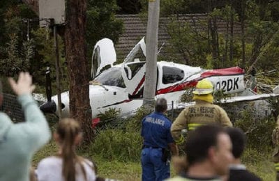 Cirrus Plane Crash in Australia