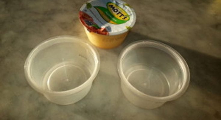 Apple Sauce Containers #7