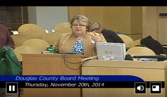 Douglas County Board Meeting 141120