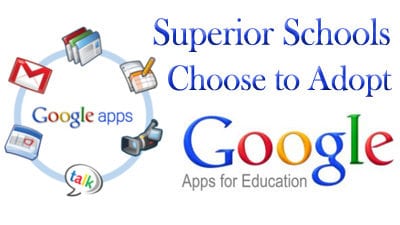 The Superior School District is moving to full adoption of Google Apps for Education