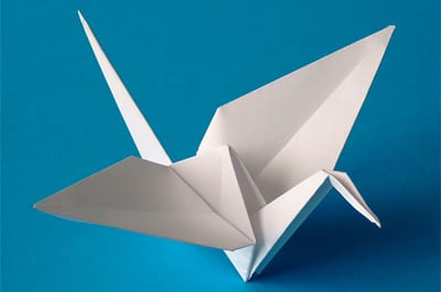"Origami-crane" by Andreas Bauer Origami-Kunst - Own work. Licensed under CC BY-SA 2.5 via Wikimedia Commons - http://commons.wikimedia.org/wiki/File:Origami-crane.jpg#mediaviewer/File:Origami-crane.jpg