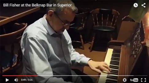 Bill Fisher performs at The Belknap | Explore Superior©