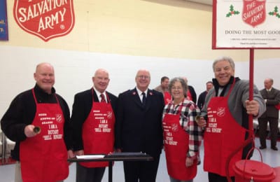 Salvation Army Bell Ringing Rotarians | Explore Superior