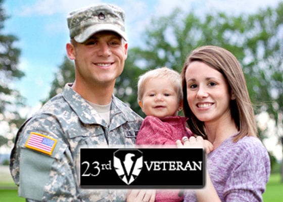 23rd Veteran - Every day, 22 veterans decide to commit suicide… the 23rd Veteran decided not to. 23rd Veteran’s mission is to empower veterans with PTSD to lead successful, meaningful lives. www.23rdveteran.org