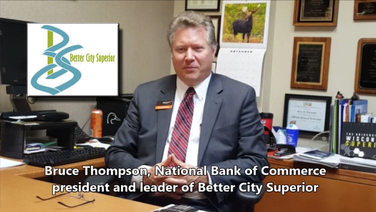 Explore Superior interviewed Bruce Thompson, Better City Superior leader on Nov. 3, 2016